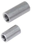 Round coupler nuts stainless steel