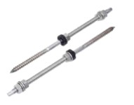Dowel screw assembled Stainless steel A2  Type2