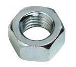 Nut din934 zinc plated