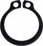 Retaining ring din471 black 30x1,5mm